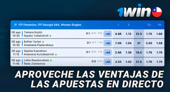 Casino en vivo de 1win